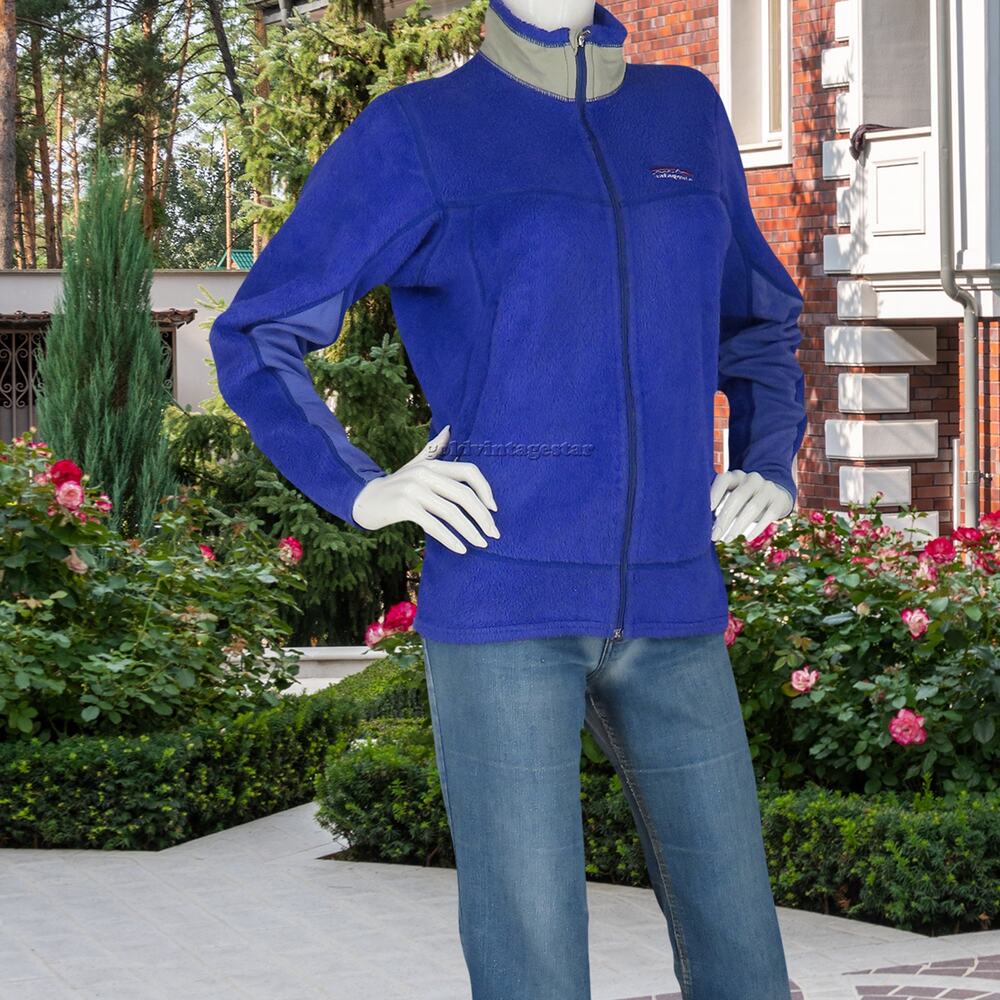 Patagonia R2 Purple Zip Fleece Jacket L Urban Chic